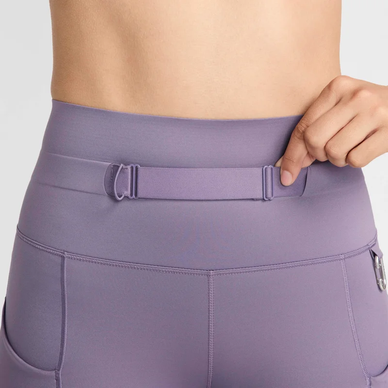 Nike Purple Women's Trail Go 7/8 Running Leggings for Women | Best Price UAE