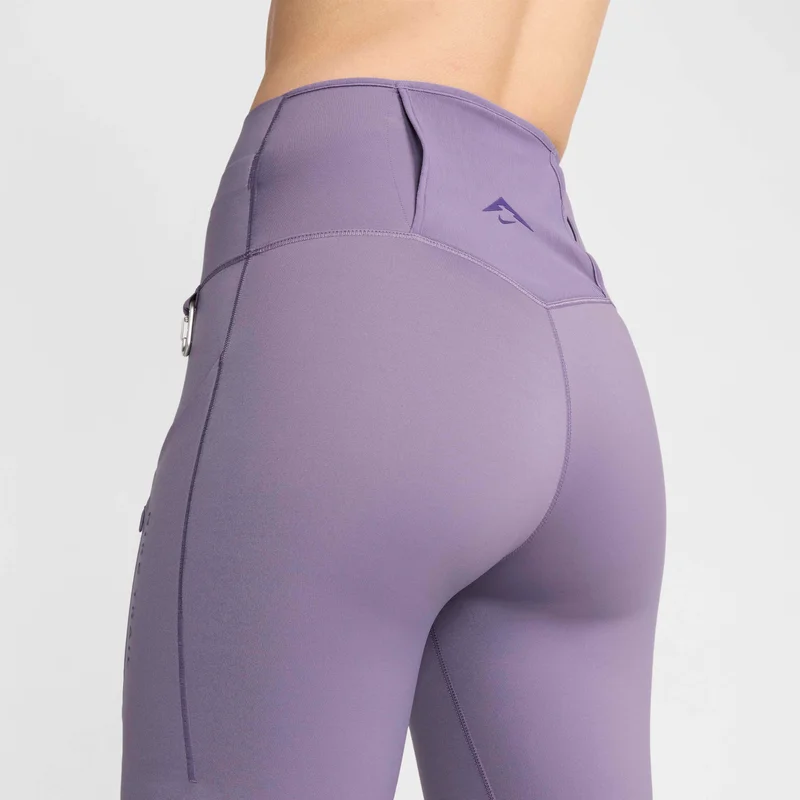 Nike Purple Women's Trail Go 7/8 Running Leggings for Women | Best Price UAE