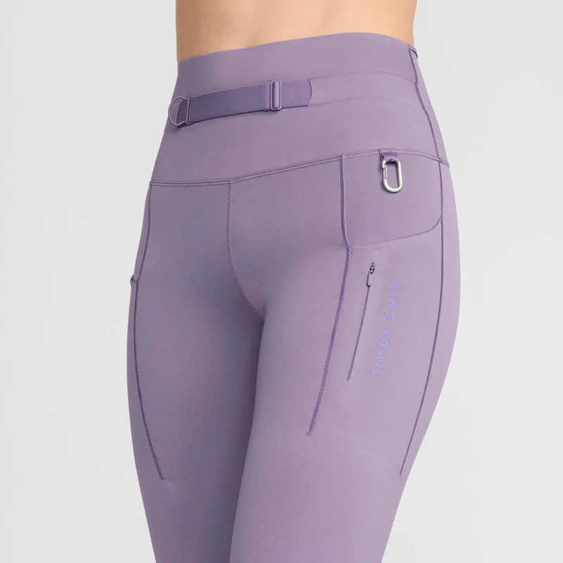Nike Purple Women's Trail Go 7/8 Running Leggings for Women | Best Price UAE