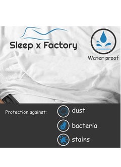 Sleep x Factory Luxurious Waterproof Mattress Protector 120 x 200 cm  - Image 4