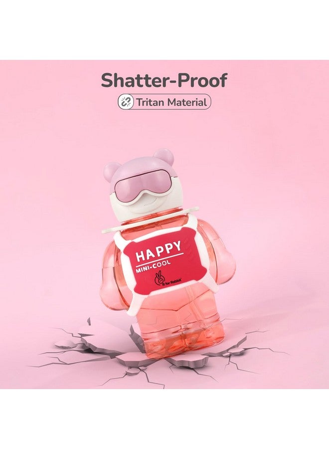 R for Rabbit Tritan Astro Premium Baby Water Sipper For Kids | Bpa Free & Non Toxic Leak Proof Drinking Silicone Straw Sippy Cup For 12+ Months Baby Boy And Girl (1000 Ml,Pink) - Image 2