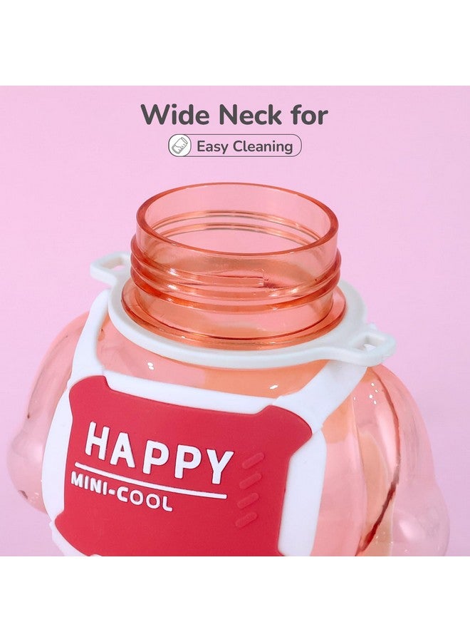 R for Rabbit Tritan Astro Premium Baby Water Sipper For Kids | Bpa Free & Non Toxic Leak Proof Drinking Silicone Straw Sippy Cup For 12+ Months Baby Boy And Girl (1000 Ml,Pink) - Image 5