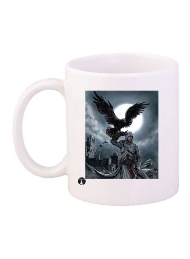 RKN Game Assassin's Creed Character Printed Mug White/Grey/Black - Image 1