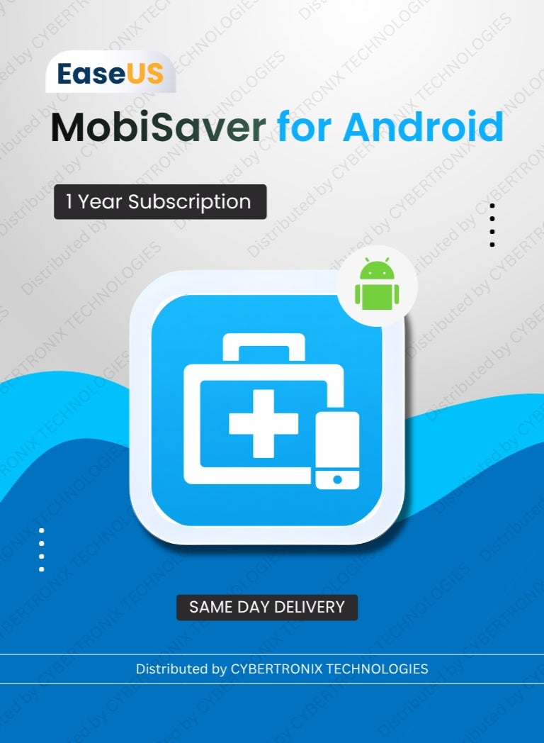 EaseUS MobiSaver for Android |1Device 1 Year | Digital License | Same Day Delivery