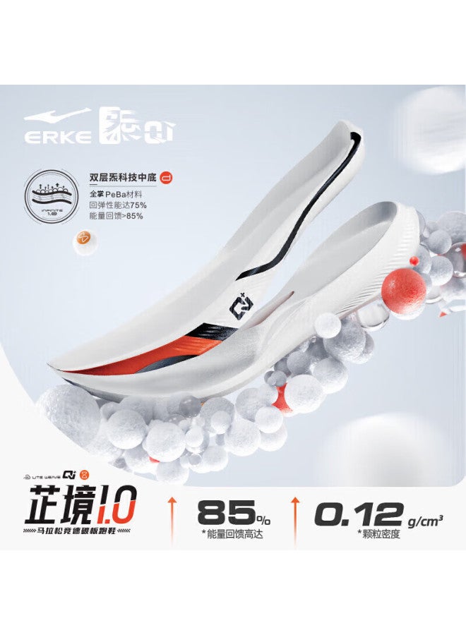Erke Men's Carbon Plate Marathon Running Shoes With Cushioning And Rebound, Zhi Jing 1.0 - Image 2