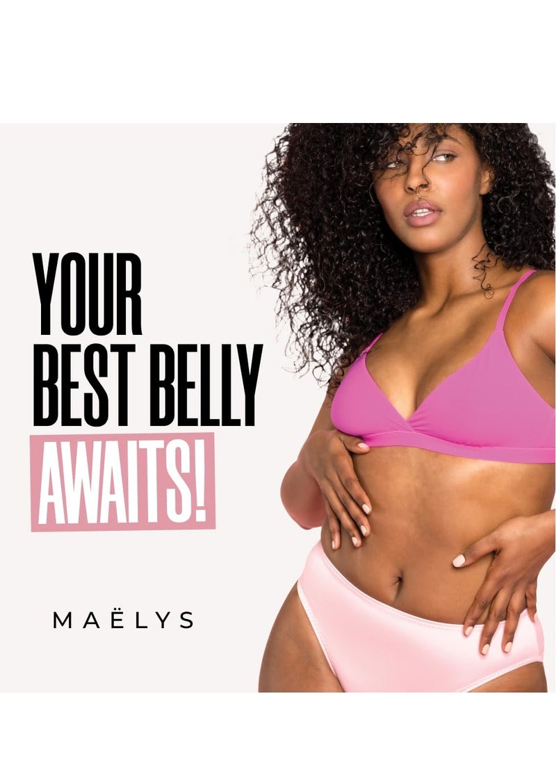 Maelys MAËLYS Cosmetics B-FLAT Belly Firming Cream - Stretch Mark Belly Cream - Tightening Belly Cream - Image 4