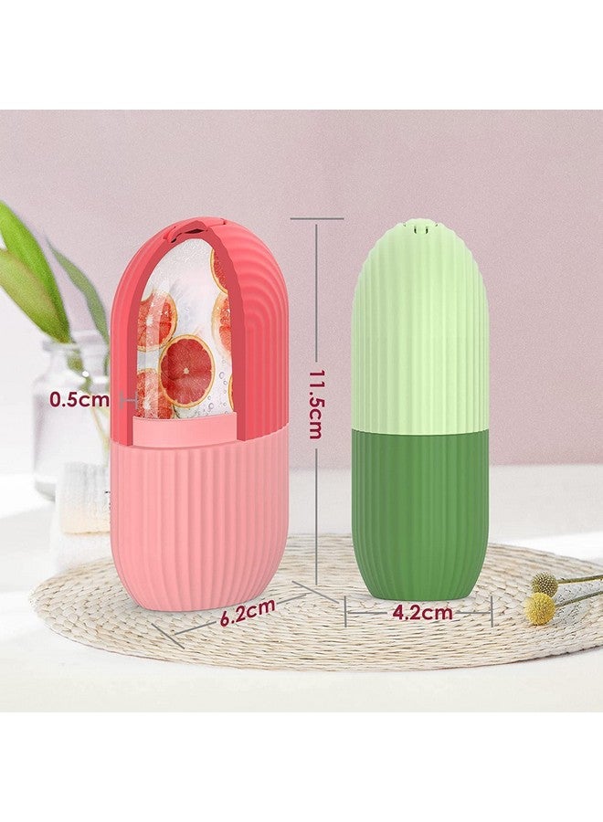 ATOOZED Ice Roller for Face and Eye ilicone Ice Mold for Face Beauty Face Ice Roller to Enhance Skin Glow ice cube for Brightening Skin Removing Puffiness Skin (Multicolor) - Image 2