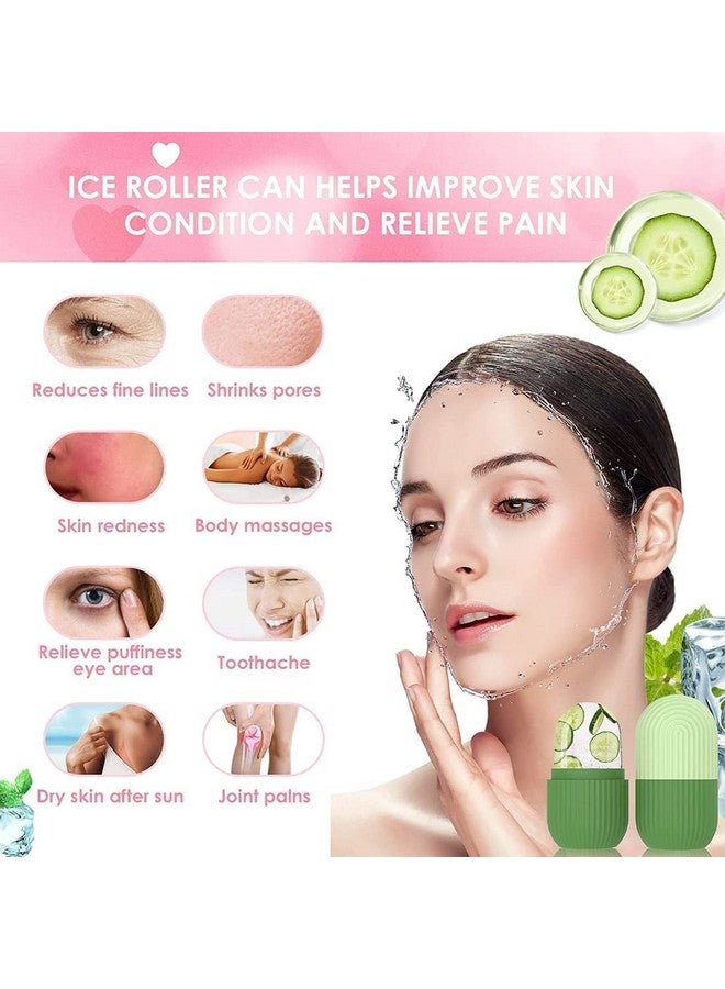 ATOOZED Ice Roller for Face and Eye ilicone Ice Mold for Face Beauty Face Ice Roller to Enhance Skin Glow ice cube for Brightening Skin Removing Puffiness Skin (Multicolor) - Image 5