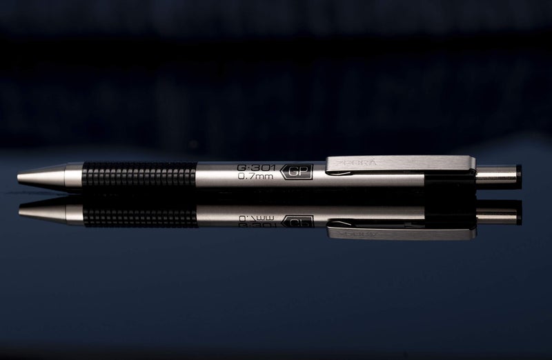 زيبرا بن أقلام جل من الستانلس ستيل من قطعتين - Image 2