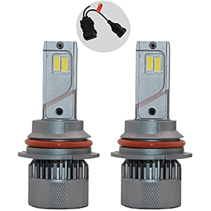 توبيز مصباح أمامي للسيارة LED TF3 Pro 9007 فضي - Image 3