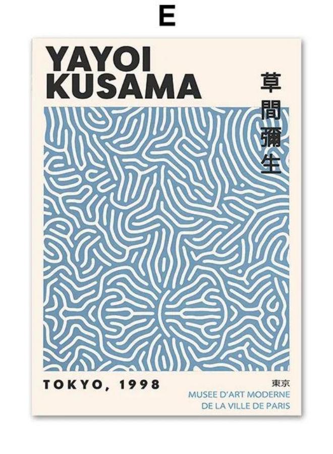 Matisse Bauhaus Yayoi Kusama Gallery Wall Art Canvas Painting Exhibition Posters And Prints Wall Pictures For Living Room Decor - Image 1