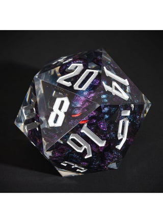 Cusdie Large D20 DND Dice 55mm with Sharp Edges, D&D 20 Sided Dice, Handmade Giant D20 for Dungeons and Dragons RPG, Table Games(Purple Black Octopus) - pzsku/ZC63DB59650F153A5813BZ/45/1750152723/9485b22c-2149-4f26-9c6c-99e1a13e0e25