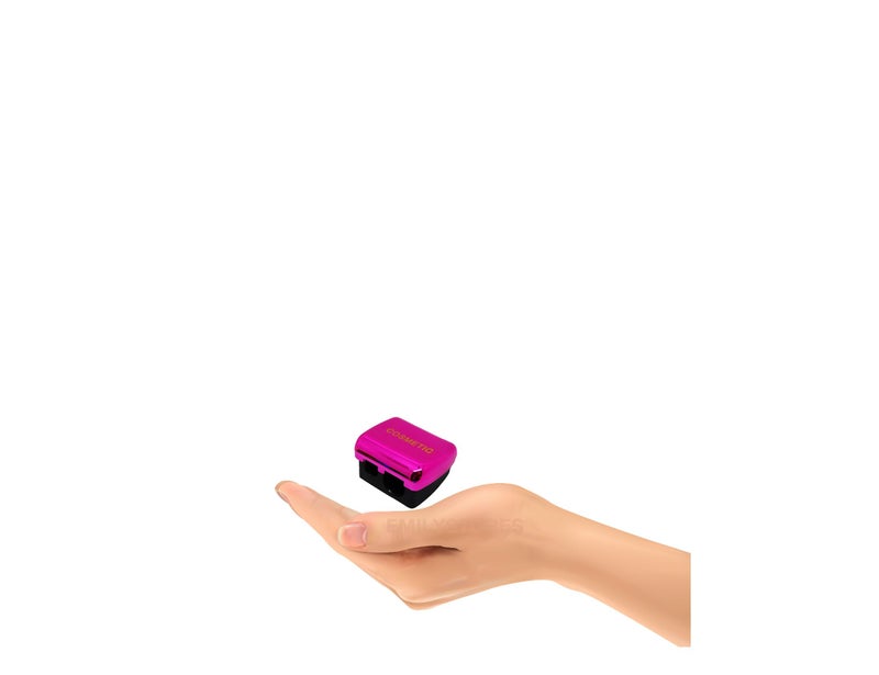 EMILYSTORES 2-in-1 Makeup Cosmetics Pencil Sharpener 2 PCS, Pink Color - Image 2
