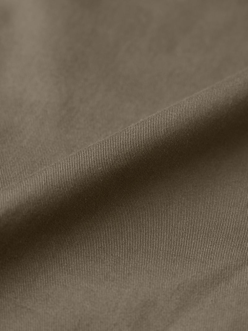 The Souled Store Alpine Green: Men and Boys Elastic Waistband Dark Olive Green Solid Cotton Lycra Straight Fit Lightweight Stretchable Utility Cargo Pants - Image 4