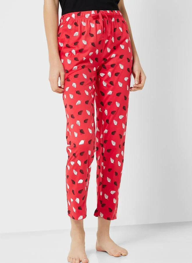Ginger Printed Pyjama Set