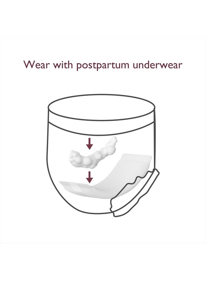 Momcozy Postpartum Disposable Underwear, 12 PCS No Leak New-Thin Built-in Pad Self-Absorbent Free-Move Period Underpants for Women Mothers Moms Labor Delivery Care White - Image 5
