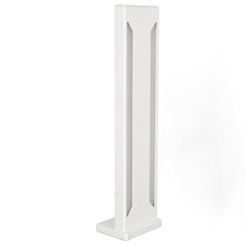 White GPU Support Bracket With Magnetic Base ARGB Lighting - Sliding Adjustable Graphics Card Support - Strong Aluminum GPU Holder for Extra Large Cards - Image 5
