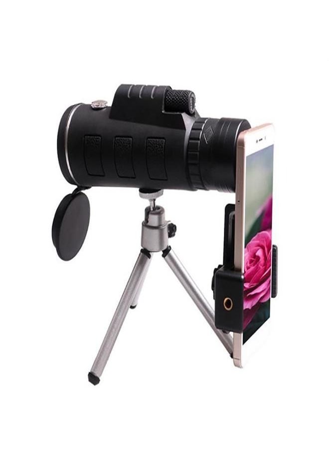 Generic Monocular Telescope Clear Vision for Adults&Kids, Waterproof Prism Monoculars for Bird Watching Hunting Camping,Cool Stuff Gifts for Outdoorsman,with Smartphone Adapter & Tripod  - Image 2