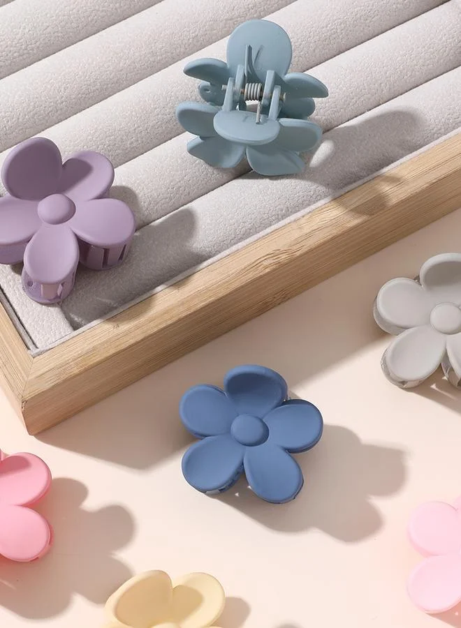 Take Two Set of 7 - Flower Hair Claw Clip