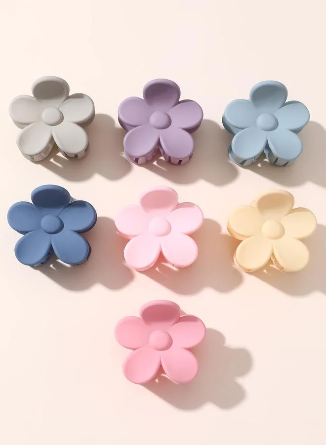 Take Two Set of 7 - Flower Hair Claw Clip