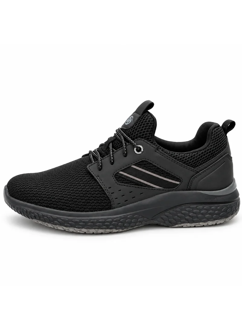 Dockers By Gerli Dockers by Gerli Men's Breathable Mesh Lace-Up Sneakers - Black