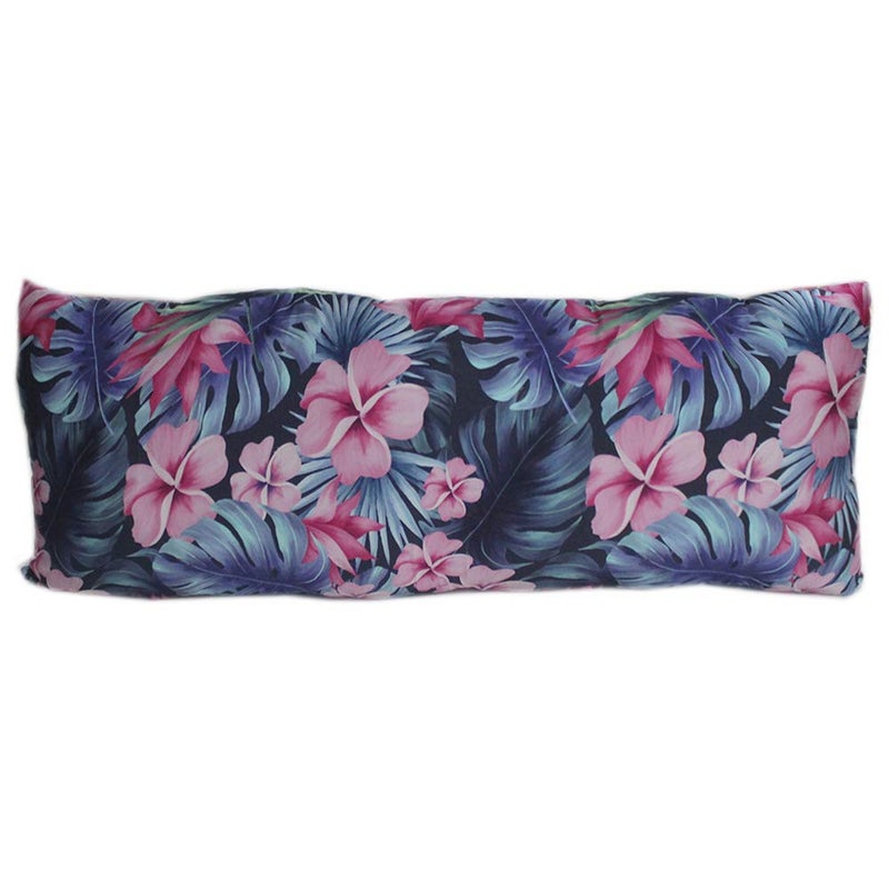 Coozly Lumbar Body Pillow | Arm Curl Pillow | Back Support Pillow | Pregnancy Pillow with Cover (Full Premium, Tropika) - Image 1