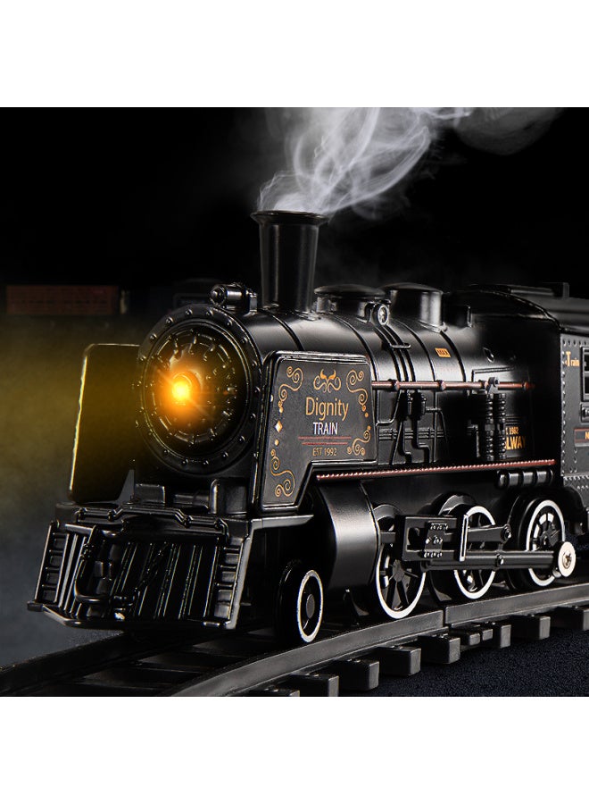 Snaen Children's Train Toy, Boys And Girls Retro Steam Train Track Set, Birthday Gift For Kids Aged 3-6 - Image 2