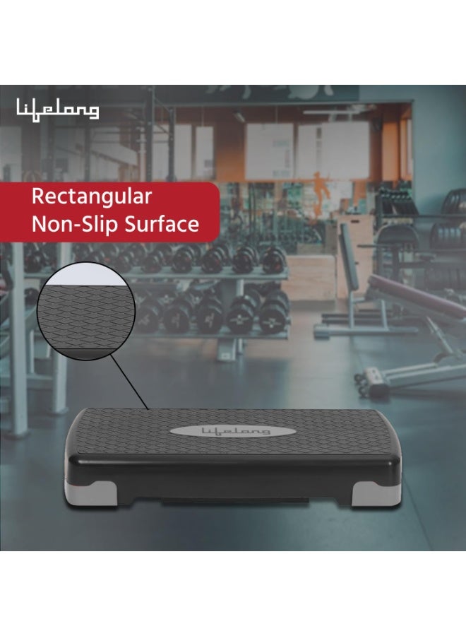 Lifelong Polypropylene Exercise Fitness Stepper for Exercise Aerobics Stepper | Max Weight 200kg - Image 2