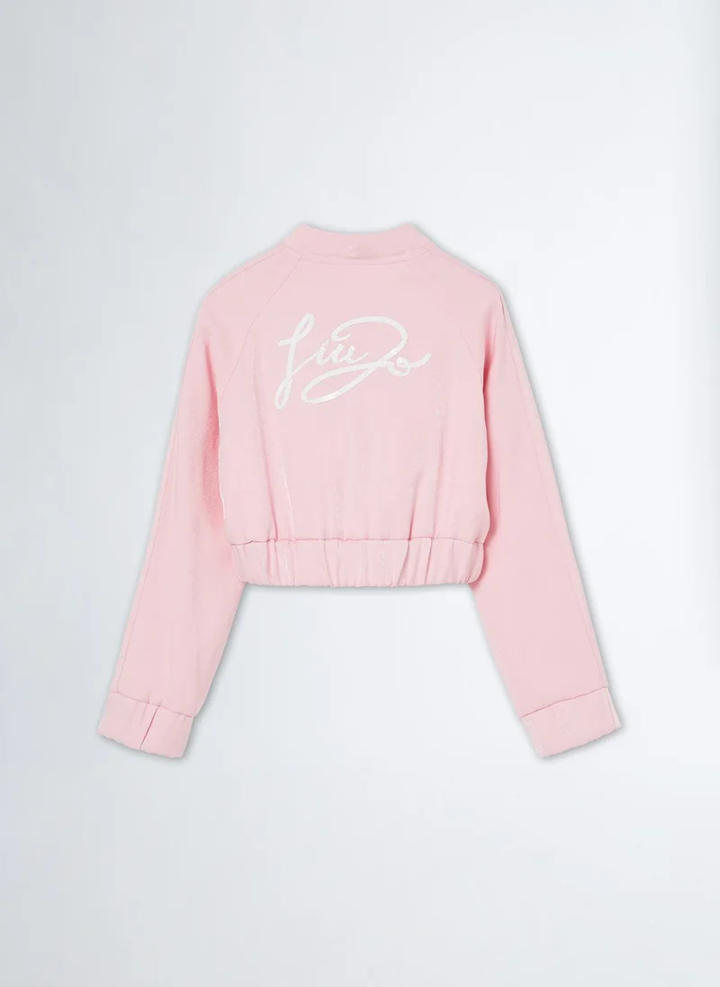 Liu Jo Fabric bomber jacket