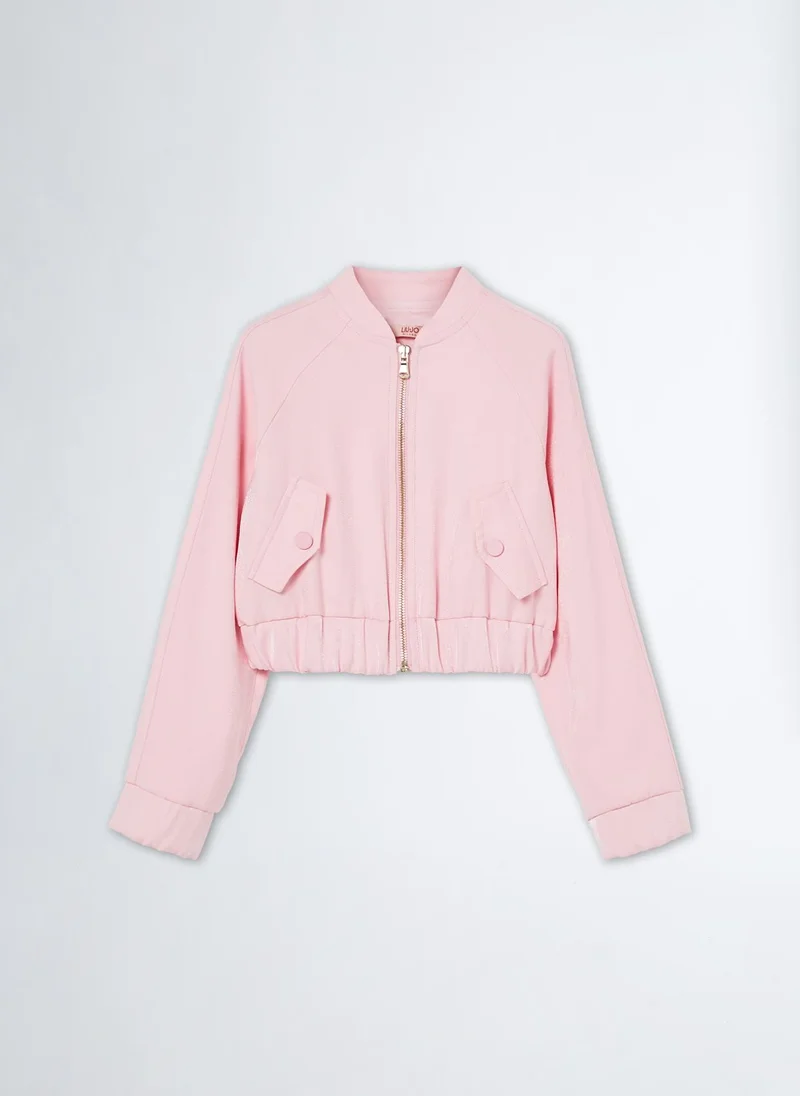 Liu Jo Fabric bomber jacket