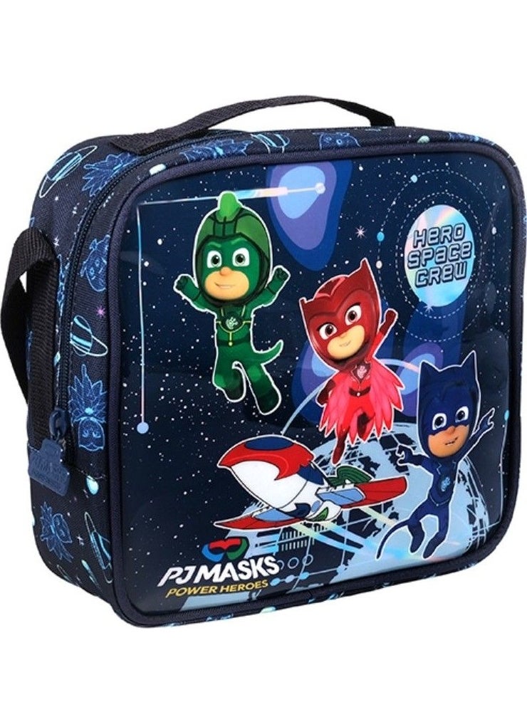 Me Çanta - Me Bag Pj Mask Space Crew Boy Navy Blue Lunch Bag - Image 1