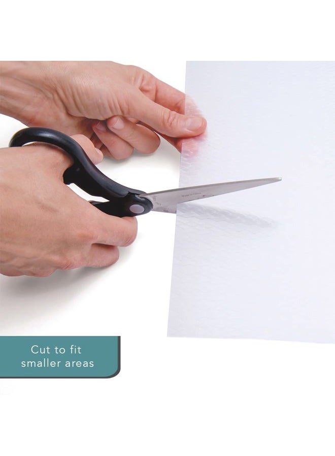 Con-Tact Waterproof Protective Liner for Under Kitchen Sink, Bathroom, Laundry Room Non-Adhesive Undersink and Vanity Mat, 24" x 48", Clear - Image 5