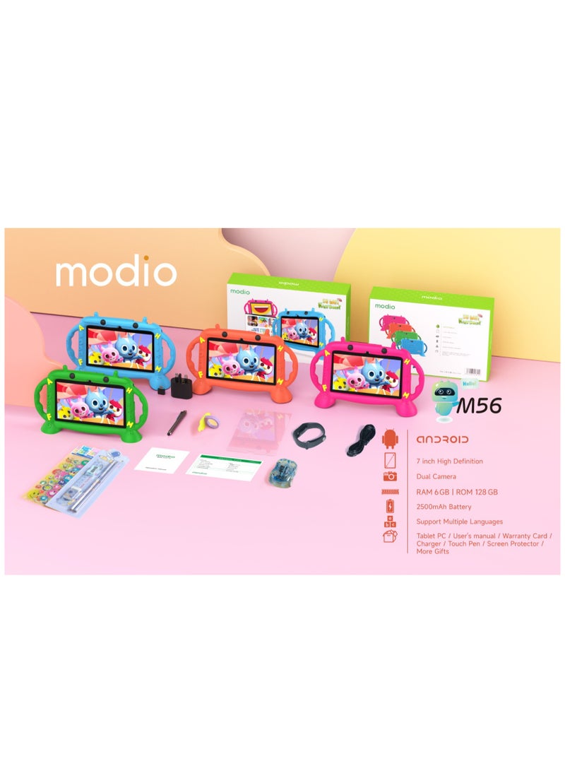 modio M56 7-Inch HD Display Dual SIM Blue 6GB RAM 128GB 5G – International Version - Image 3