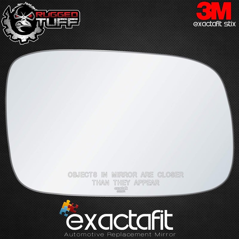 Rugged TUFF exactafit 8120R Passenger Side Mirror Glass Replacement Repair Compatible With 2002-2003 Lexus ES300, 2004-2006 ES330, 1998-2005 GS300, 1998-2000 GS400, 2001-2005 GS430 - Image 3