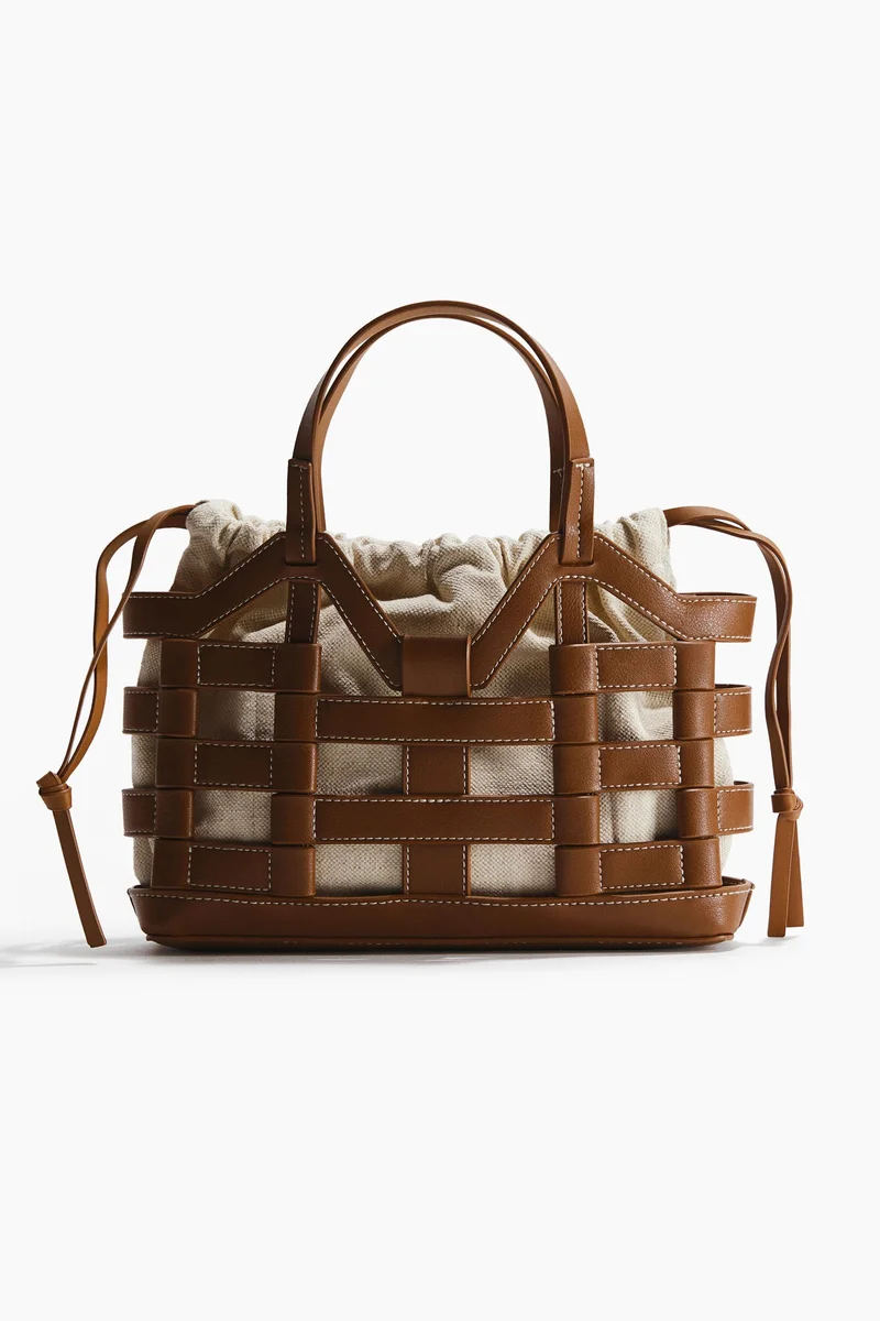 H&M Drawstring-detail tote bag