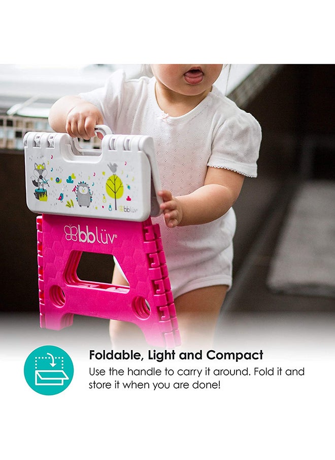bbluv - Foldable Step Stool Aqua - Image 1
