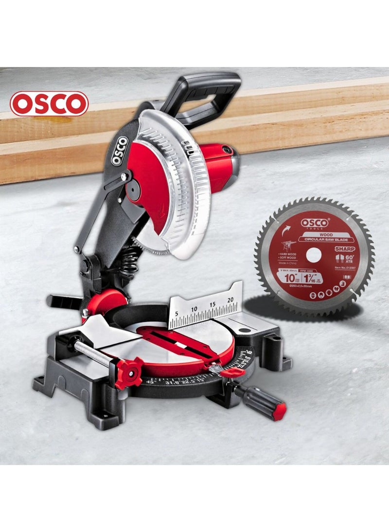OSCO Miter saw 225 mm 1800 Watt  - Image 4