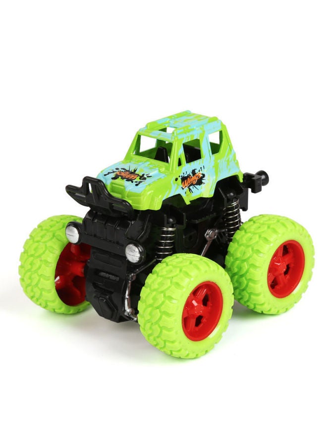 Children's Toy Inertia Off-road Vehicle Non-remote Control Toy Car Fall-resistant Car Shape Rollover Car Outdoor Play! 