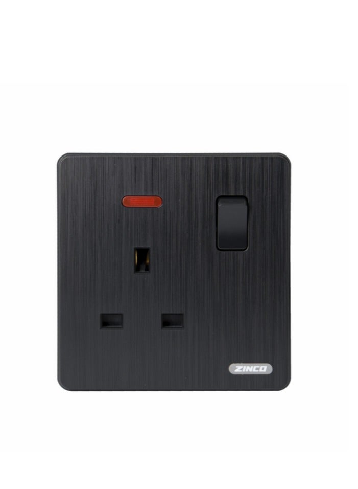 زينكو 3 قطعة فيش ثلاثي 13 أمبير7×7 بمفتاح اسود زينكو - Image 1