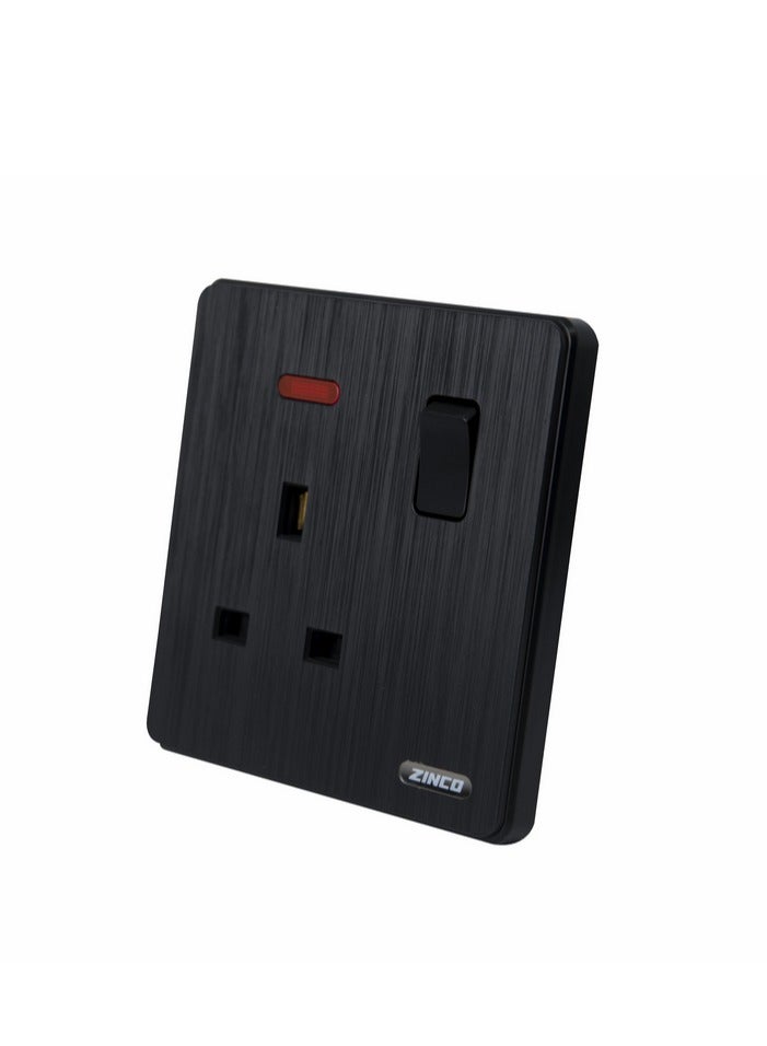 زينكو 3 قطعة فيش ثلاثي 13 أمبير7×7 بمفتاح اسود زينكو - Image 2