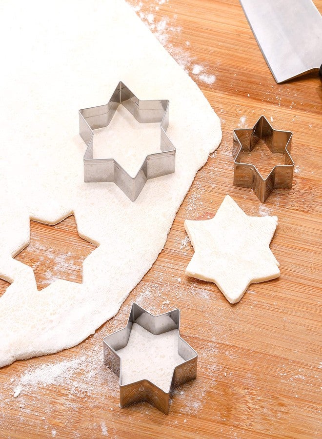 Yinder 108 Pcs Metal Cookie Cutters Set Stainless Steel Biscuit Cutter Molds Include Heart Star Round Flower Vehicle Sea Creatures Alphabet Numbers Ice Cream Cone Fruit Shapes Cookie Cutters for Baking - Image 4