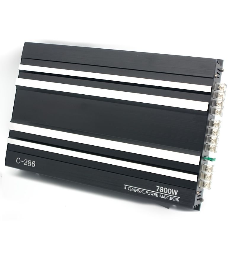 4 Channel Class AB 12V Car Amplifier High Power Stereo Audio Amplifier for Subwoofers And Speakers Car Stereo System Model C-286 - Image 1