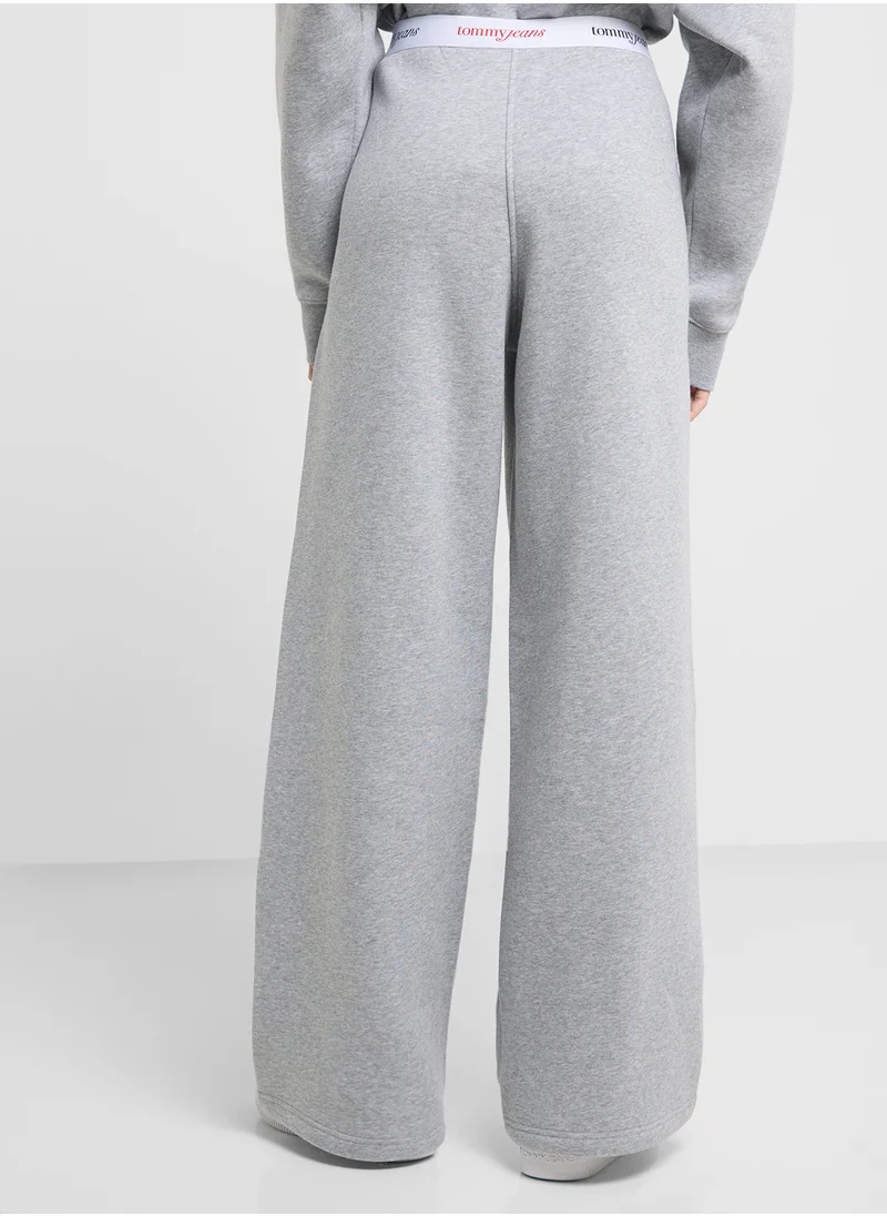 TOMMY JEANS Wide Leg Sweatpants