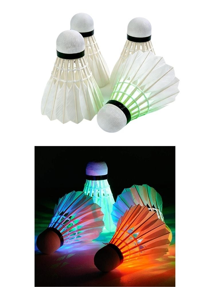 بريميم كرة ريشة من ٤ قطع مع إضاءة LED - Image 1
