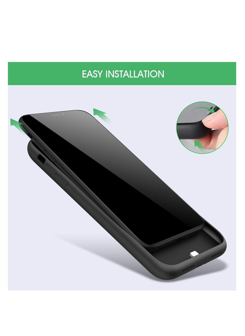 ELTRAZONE - Battery Case for iPhone 12, 4500mAh Protective Portable Charging Case for iPhone 12 Rechargeable Extended Battery Pack Power Backup Cover for Apple - Image 1