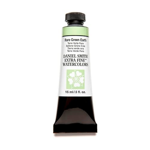 Daniel Smith Extra Fine Watercolor Paint, 15ml Tube, Rare Green Earth, 284600181, 0.5 Fl Oz (Pack of 1) - Image 1