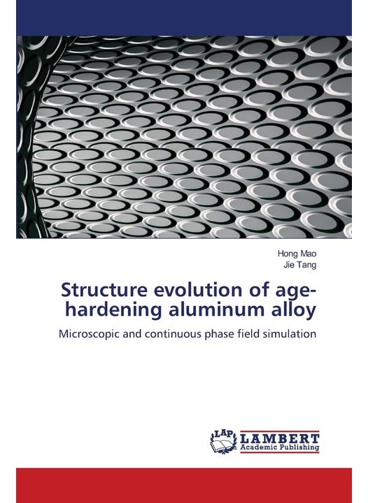 Structure evolution of age-hardening aluminum alloy: Microscopic and continuous phase field simulation