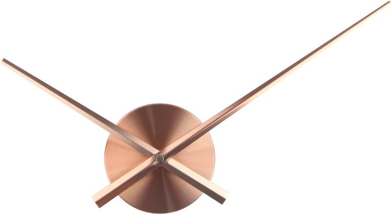 Timelike 3D Clock Hands - DIY Large Wall Clock Needles for Home Art Decor - Quartz Mechanism Accessories (Copper) - Image 1