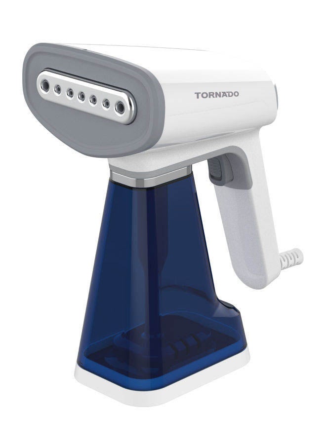 TORNADO Portable Steam Iron 350 ml 1100 W TST-HS1300 White x Blue - Image 1