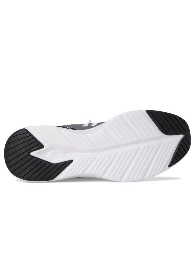 SKECHERS حذاء رياضي نسائي مريح بتصميم مريح بدون استخدام اليدين، أبيض/أسود، 35.5 EU - Image 4